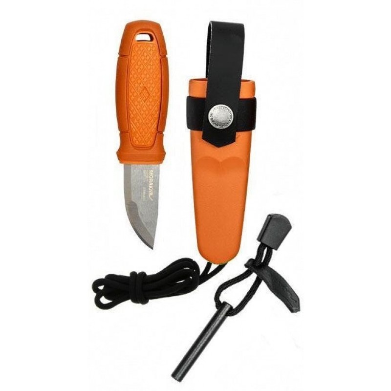 Morakniv Eldris Knife with Firestarter Kit (Burnt Orange)